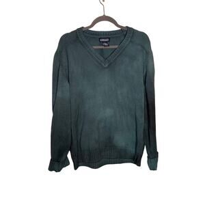 Vintage Land's End Vneck Sweater Tie Dye amazing